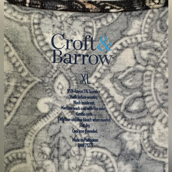 Croft & Barrow Patterned Tank Dress - Picture 3 of 7